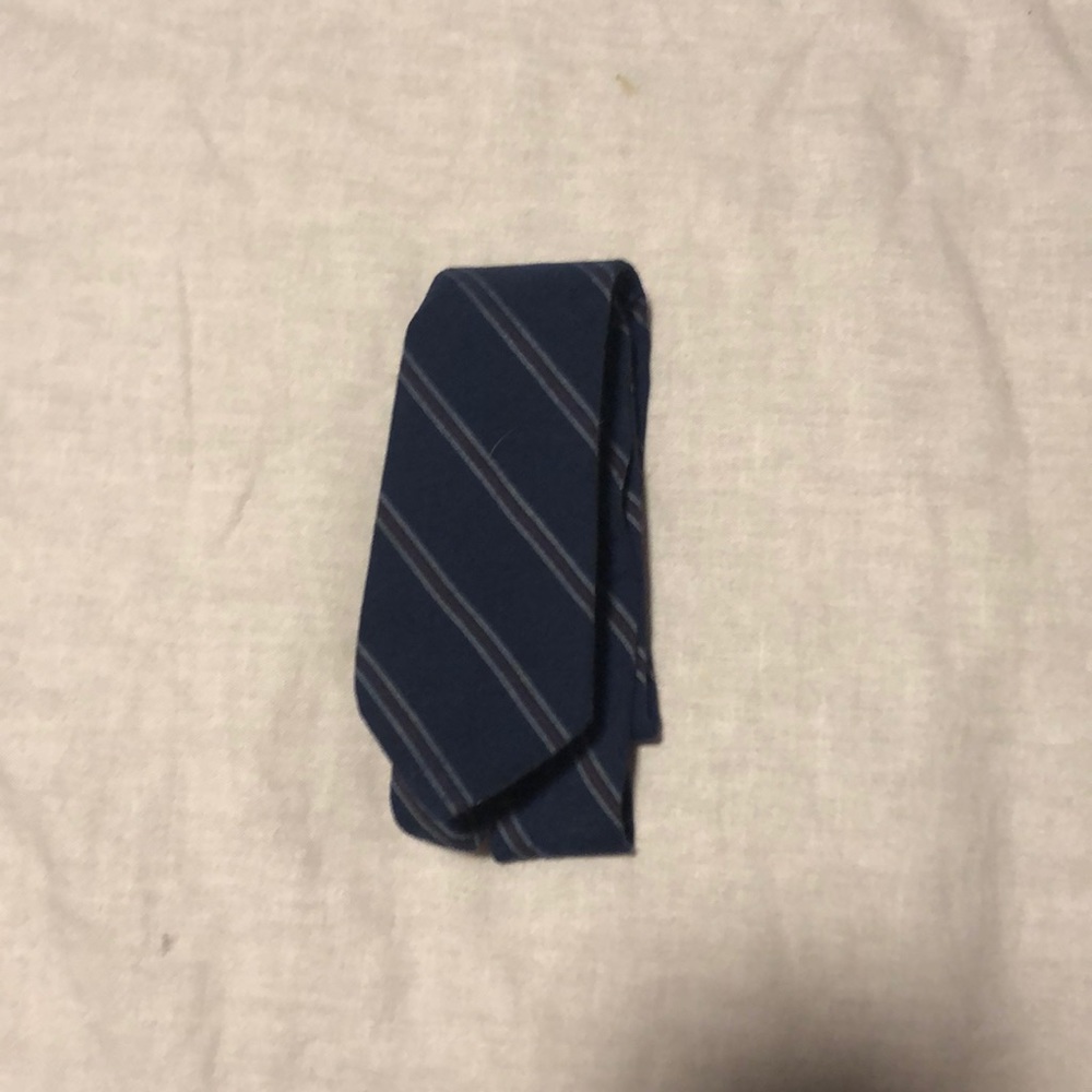 Blue child’s tie